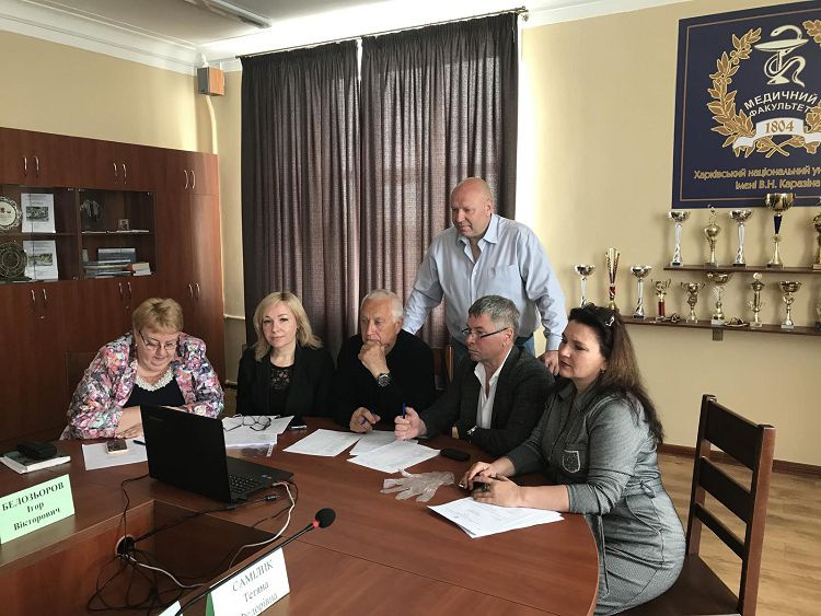 Проведено державний комплексний практично-орієнтований атестаційний іспит для студентів 6 курсу у дистанційному форматі
