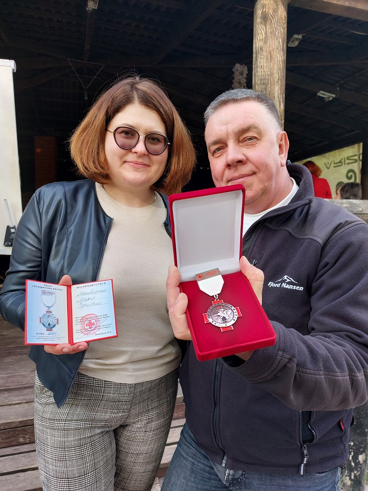 Викладача медичного факультету відзначено орденом «За порятунок життів» Товариства Червоного Хреста України