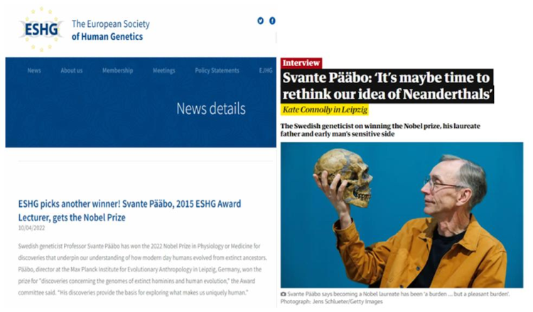 Student of School of Medicine is a member of the European Society of Human Genetics!