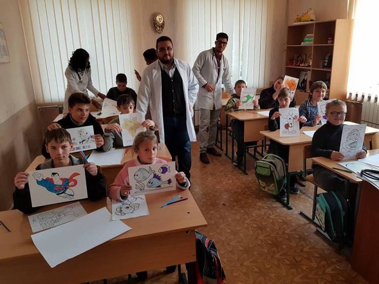 Студенти медичного факультету – організатори та учасники проекту «The Teddy Bear Hospital»