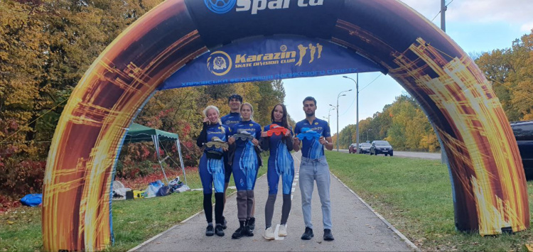 Студенти Каразінського виступили на чемпіонаті з роликового спорту