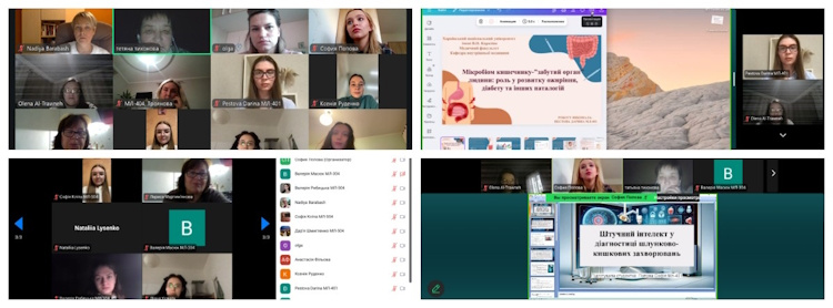 На кафедрі внутрішньої медицини відбулося чергове засідання студентського наукового гуртка.